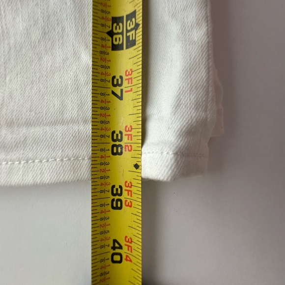 Lauren Ralph Lauren Women's Size 14 Jeans White Cotton Elastane Straight Denim - Picture 10 of 10